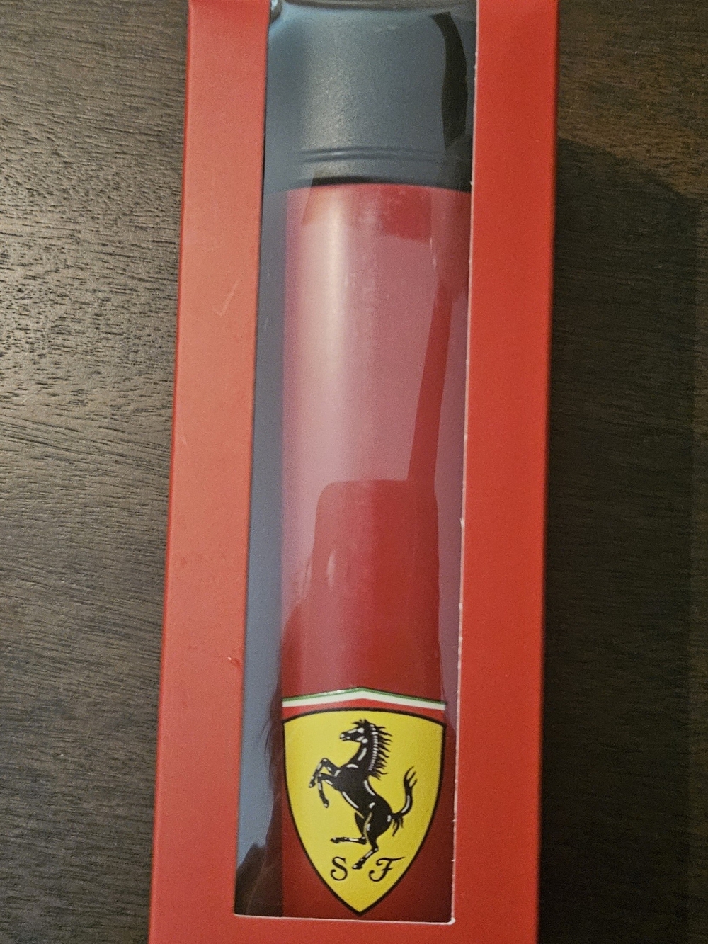Ferrari Logo Matte Thermal Mug 360 ml New In Box Official Ferarri Product